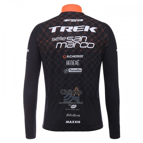 Trek Selle San Marco Ropa Ciclismo Culotte Largo 2017 Mangas Largas Negro